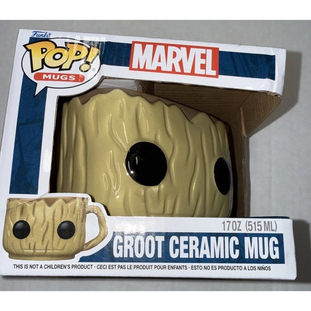 Funko Pop! Mugs Marvel Groot Figural Ceramic Mug 17 oz Handle - Sealed